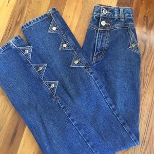High waisted jeans